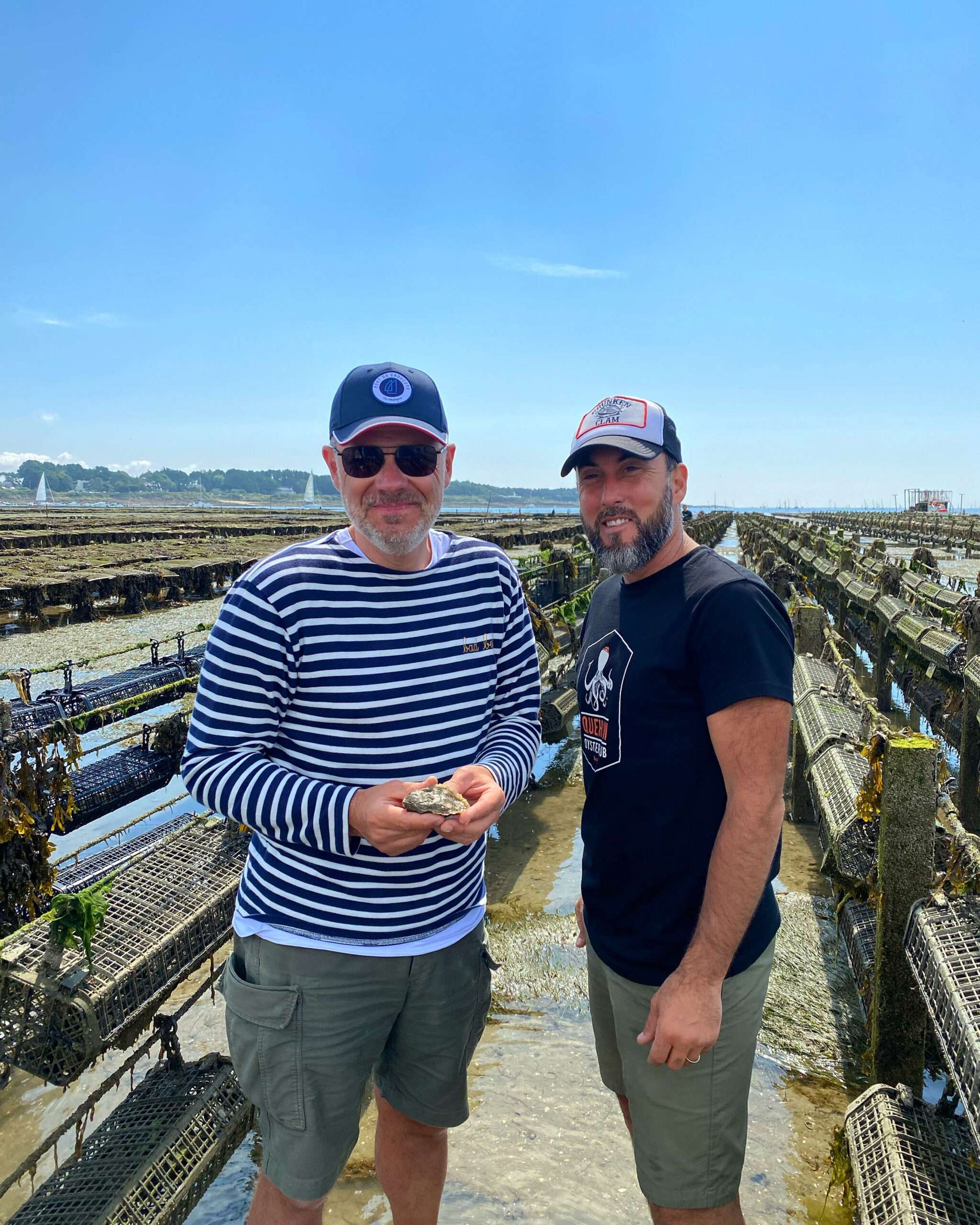 Visite du chef des cuisines de l'Elysée à La Perle de Quehan