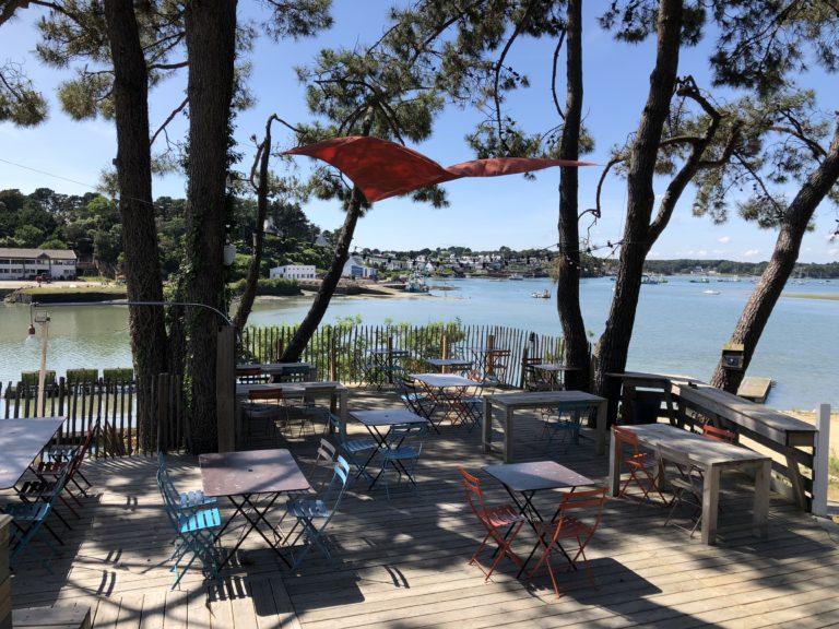 Terrasse vue mer La Perle de Quehan