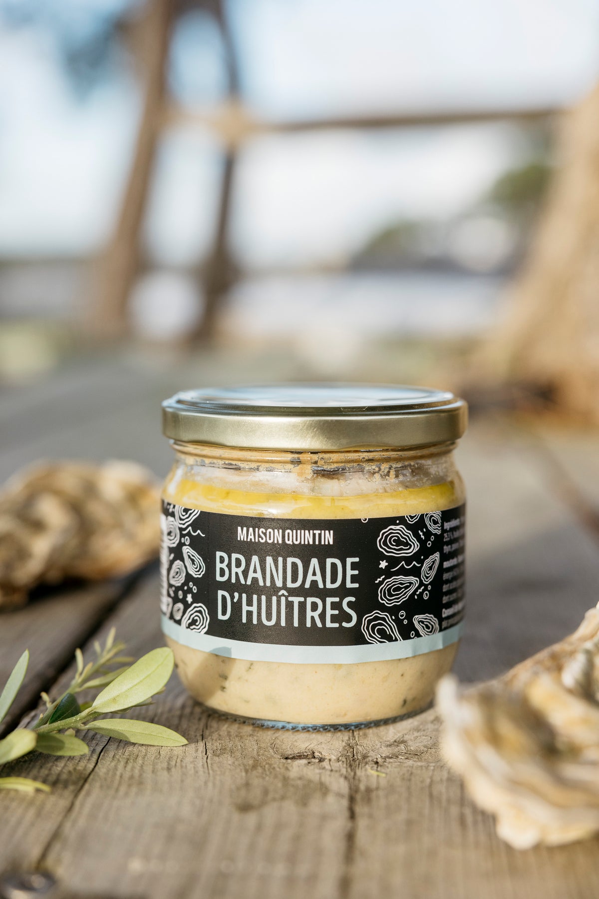 Quintin Rohrer Brandade d'huîtres Maison Quintin