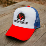 Casquette bleu blanc rouge