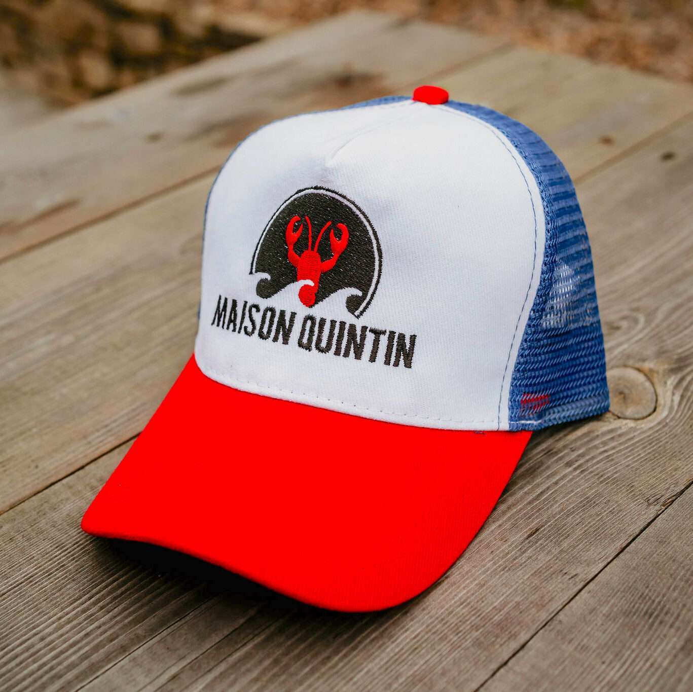 Casquette bleu blanc rouge