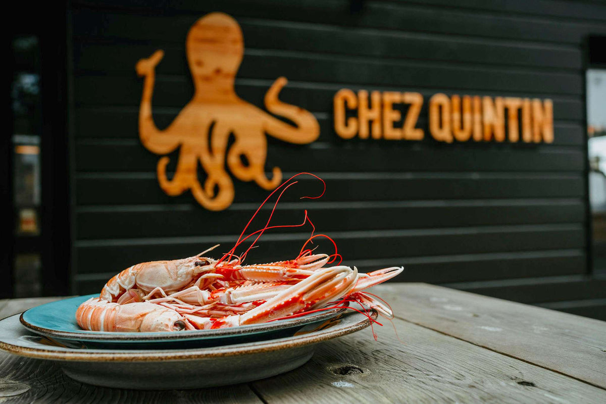 Fruits de mer et langoustines