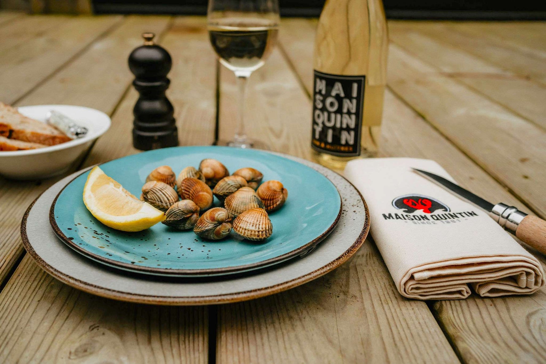 Coques cuites en livraison