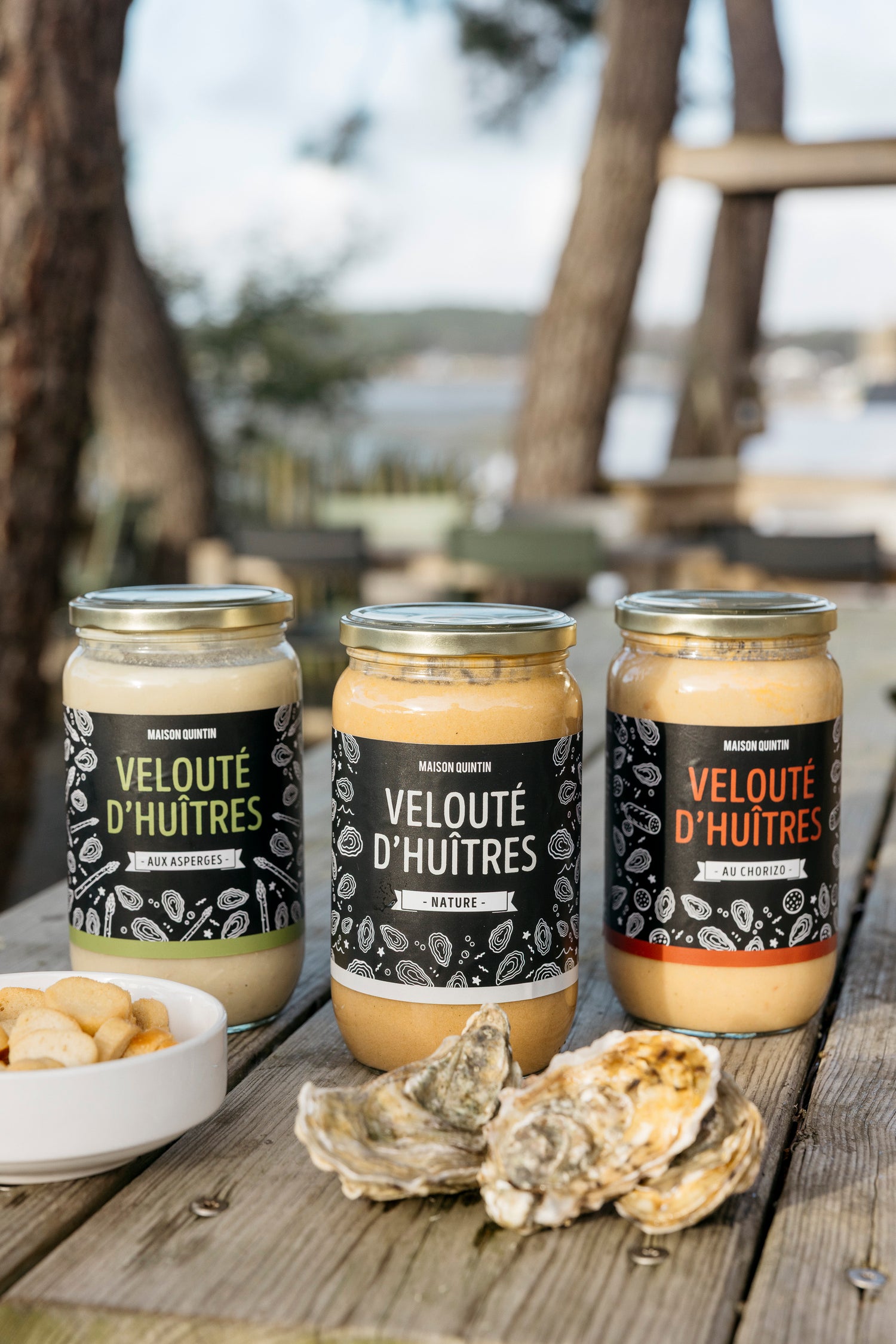 Velouté d'huîtres Maison Quintin