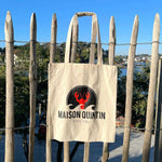 Tote bag logo Maison Quintin