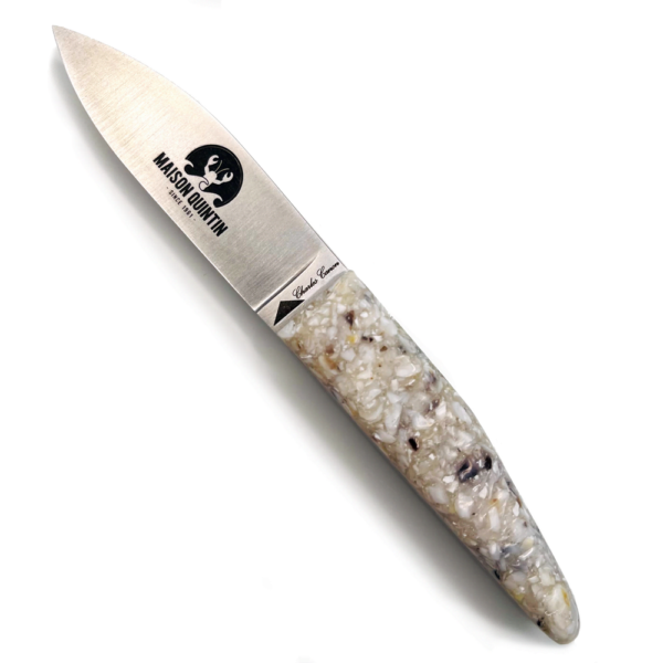 Couteau à Huîtres avec manche en coquilles recyclées (série limitée) - La  Maison Quintin