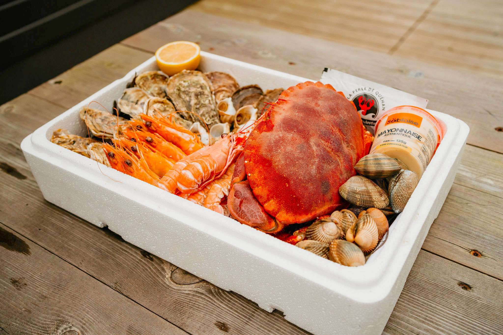 Livraison apéritif de la mer