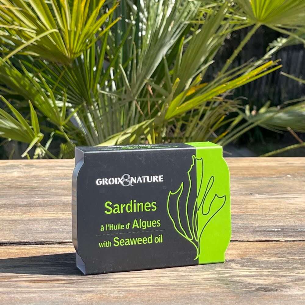Sardines à l'huile d'algues